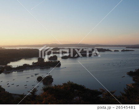 奥松島の夕景 奥松島の夕景 26545481