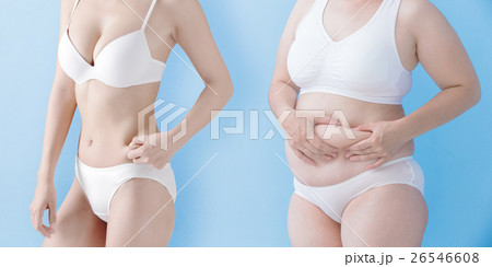fat woman and slim woman 26546608