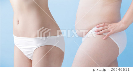 fat woman and slim woman 26546611