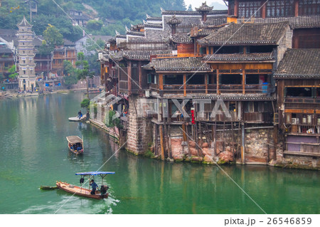Old houses in Fenghuang county Old houses in Fenghuang county 26546859