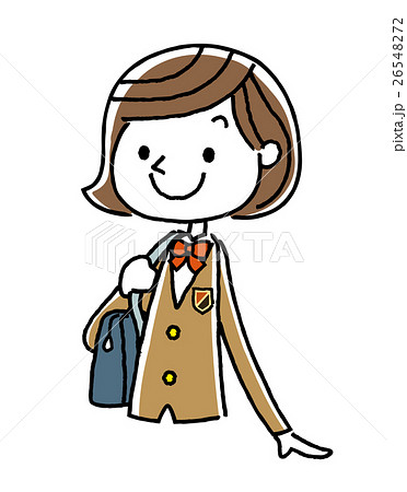 ブレザーの女子学生 26548272