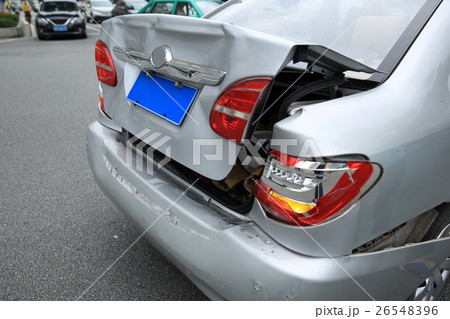car crash accident on street 26548396