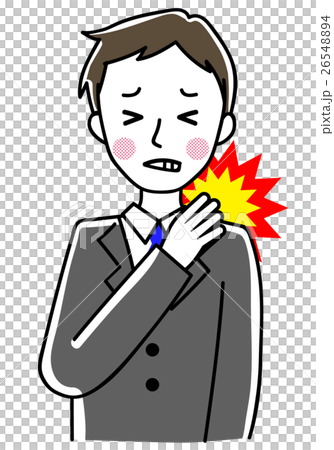Shoulder pain businessmen 26548894