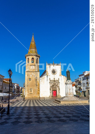 Tomar church on square. Portugal 26550029