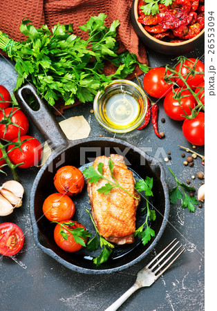 fried duck with spices fried duck with spices 26553094