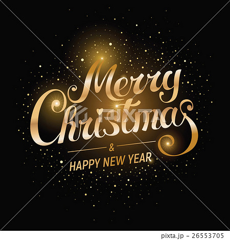 Merry Christmas calligraphy Merry Christmas calligraphy 26553705
