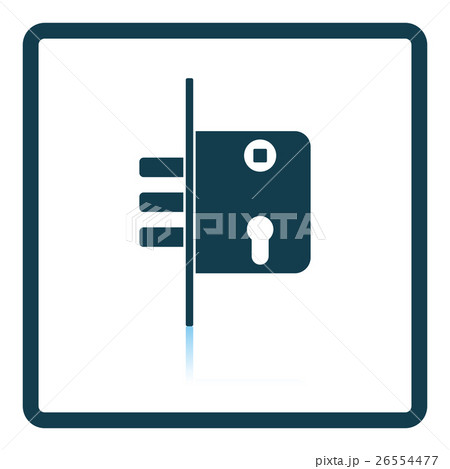 Door lock icon 26554477
