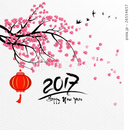 Happy new year 2017 and merry christmas, fireworks 26554657