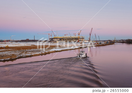 Construction of the new stadium in Kaliningrad 26555000