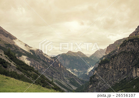 Landscape of Mountains and grass of South Tyrol Landscape of Mountains and grass of South Tyrol 26556107