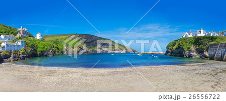 Port Issac Atlantic ocean, Cornwall, England Port Issac Atlantic ocean, Cornwall, England 26556722