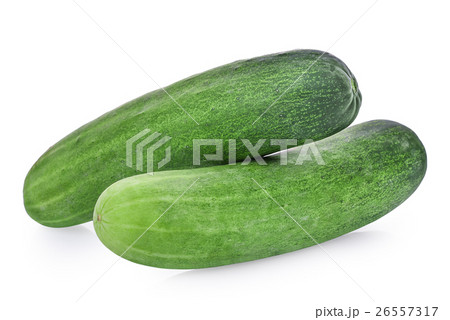 fresh cucumber isolated on white background fresh cucumber isolated on white background 26557317