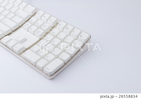 白いキーボード 白いキーボード 26558834
