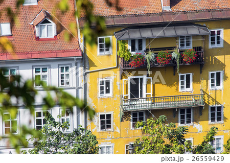City of Ljubljana architecture and green landscape 26559429