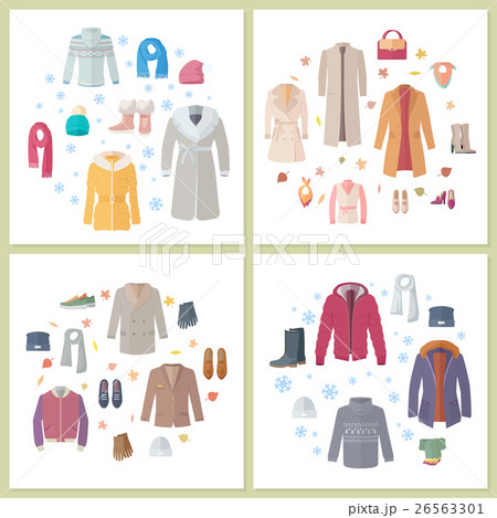 Outerwear Mens and Womens Set of Clothes Accessory 26563301