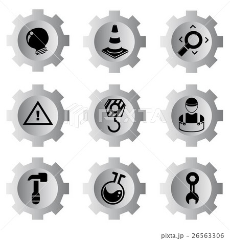 gear icons gear icons 26563306