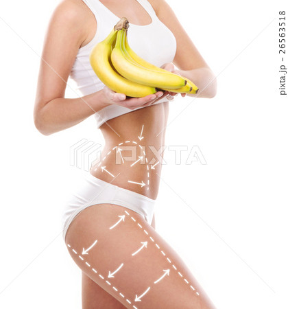 Young sexy woman in sporty clothes  26563518