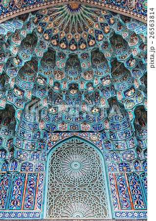 Saint Petersburg Mosque, mosaic of the portal 26563814