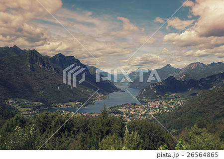 Landscape of Mountains and grass of South Tyrol 26564865