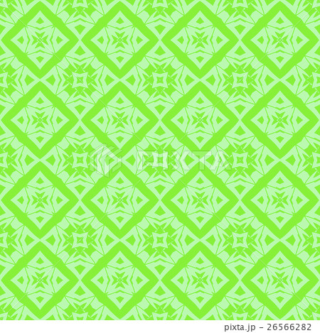 Green Ornamental Seamless Line Pattern Green Ornamental Seamless Line Pattern 26566282