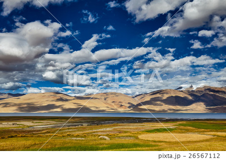 Lake Tso Moriri in Himalayas. Ladakh, India 26567112