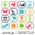 Back to school. Pictogram icon set. School days. 26567210