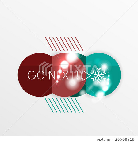 Christmas or New Year promo labels and stickers 26568519