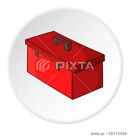 Construction suitcase icon, cartoon style Construction suitcase icon, cartoon style 26573499