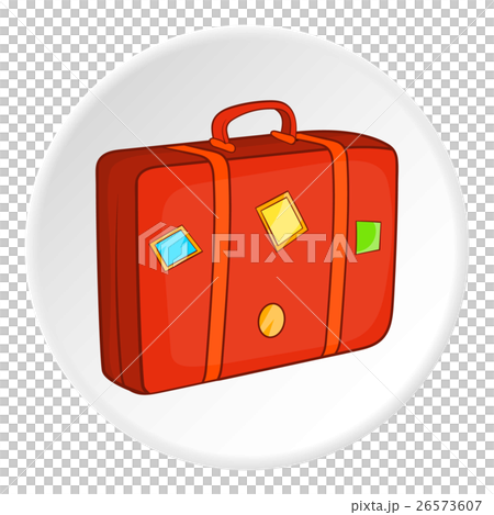 Suitcase icon, cartoon style 26573607