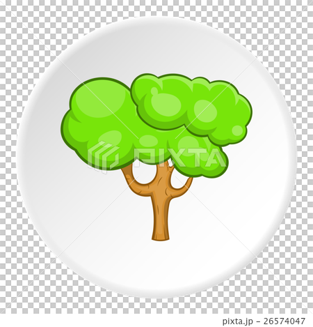 Tree icon, cartoon style Tree icon, cartoon style 26574047