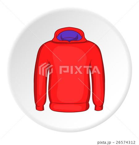 Men winter sweatshirt icon, cartoon style 26574312