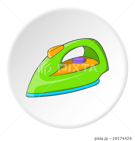 Iron icon, cartoon style 26574429