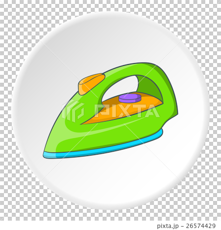 Iron icon, cartoon style 26574429