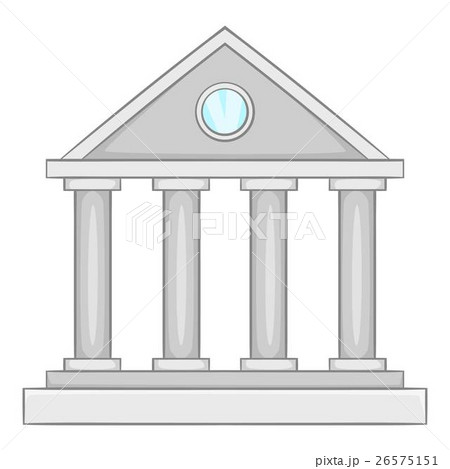 Museum building icon icon, cartoon style 26575151