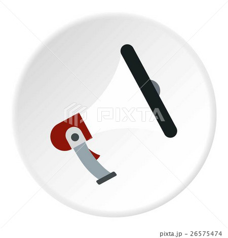 Mouthpiece icon, flat style Mouthpiece icon, flat style 26575474