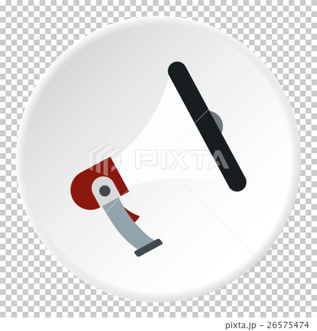 Mouthpiece icon, flat style Mouthpiece icon, flat style 26575474