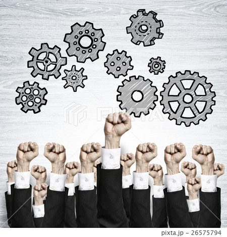 Business and teamwork concept Business and teamwork concept 26575794