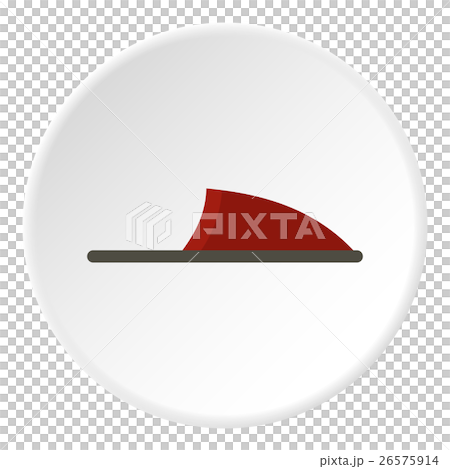 Slipper icon, flat style 26575914