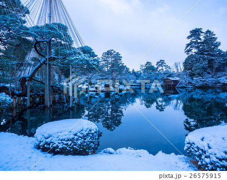 兼六園の雪景色 兼六園の雪景色 26575915