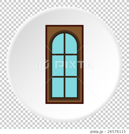 Interior Door Icon Flat Styleのイラスト素材