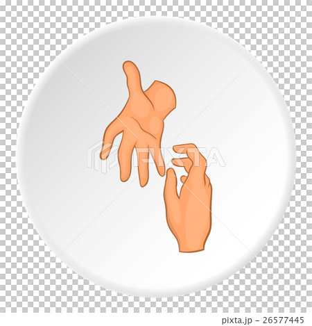 Handshake icon, flat style Handshake icon, flat style 26577445
