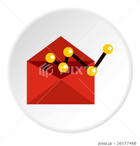 E-mail configuration icon, flat style E-mail configuration icon, flat style 26577466