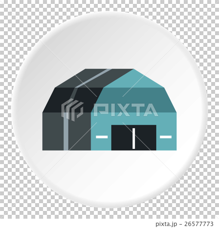 Garage storage icon, flat style Garage storage icon, flat style 26577773