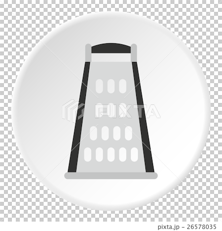 Grater icon, flat style 26578035