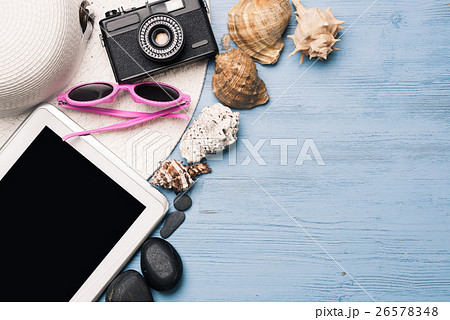 Summer objects for vacation 26578348