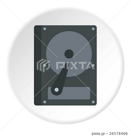 CD rom icon, flat style 26578466