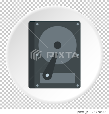 CD rom icon, flat style 26578466