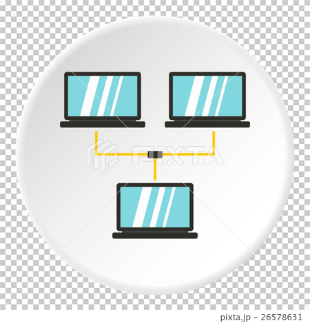 LAN icon, flat style LAN icon, flat style 26578631