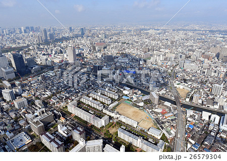 大阪市城東区を空撮 大阪市城東区を空撮 26579304