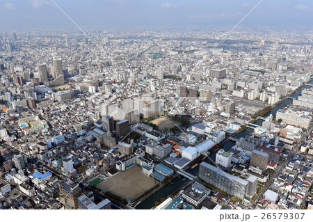 大阪市城東区を空撮 大阪市城東区を空撮 26579307
